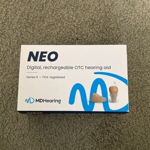 NEO Rechargeable OTC Hearing Aid - Beige